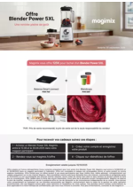 Promos et remises  : MAGIMIX VOUS OFFRE JUSQU'A 125€ DE CADEAUX