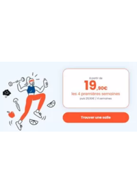 Prospectus L'Orange bleue Fitness Querqueville : 19,90€ les 4 premières semaines