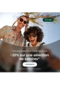 Prospectus Général d'Optique BAYEUX : -20% sur une sélection de solaire