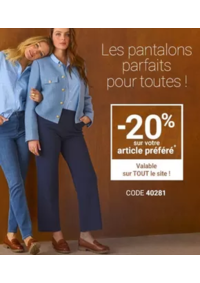 Prospectus Damart VICHY : Pantalons, pantacourts, shorts