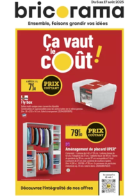 Prospectus Bricorama BONDY : Ça vaut le cout!