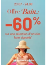Prospectus BHV : Offre bain