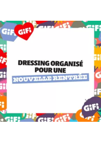 Prospectus Gifi ARMENTIERES : Pensez à organiser votre dressing pour commencer ou recommencer du bon pied