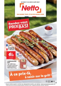 Prospectus Netto Mennecy : Rendez-vous prix bas S34