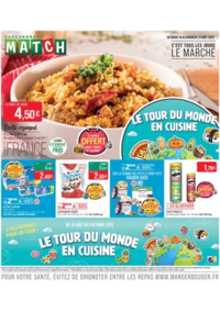 Prospectus Supermarchés Match Lille Sébastopol : C'EST TOUS LES JOURS LE MARCHÉ