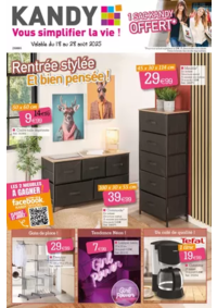 Prospectus KANDY DOULLENS : Rentrée stylée et bien pensée !