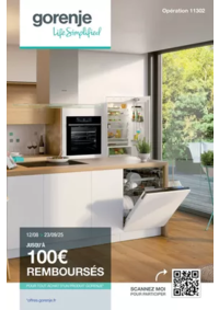 Prospectus Boulanger Trélissac : OFFRE Gorenje: jusqu'à 100€ remboursés !