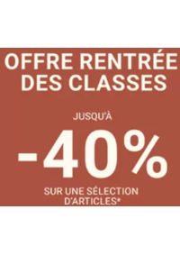 Prospectus Courir THIONVILLE : Offre rentrée des classes jusqu'à -40 %
