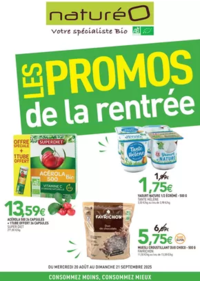 Prospectus NaturéO Angers : LES PROMOS de la rentrée