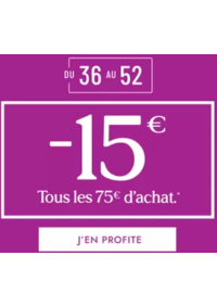Prospectus Christine Laure SAINT QUENTIN : -15€ tous les 75€ d'achat* !