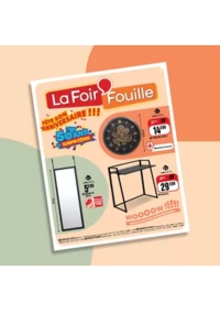 Prospectus La Foir'Fouille BRETIGNY SUR ORGE : La rentrée, on ne peut pas l’esquiver… mais on peut quand même la rendre un peu plus douce.