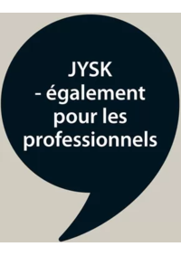 Prospectus Jysk AUXERRE : Offres exceptionnelles