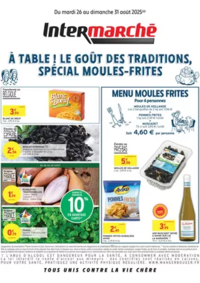 Prospectus Intermarché Super Fismes : S35 - R2 - MOULES FRITES