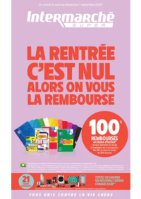 Prospectus Intermarché Super Mereville : TF SEPTEMBRE 1 + CAHIER REGION