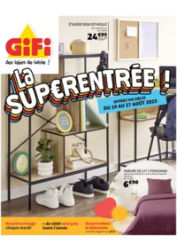 Prospectus Gifi VILLEMOMBLE : La superentrée !