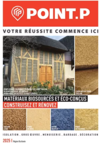 Prospectus Point P COURVILLE SUR EURE : Catalogue biosourcés