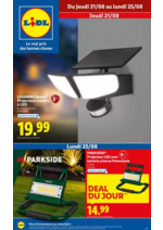 Prospectus Lidl : Chez Lidl, retrouvez une sélection de produits pour entretenir et équiper votre jardin !