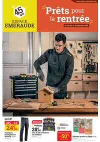 Prospectus Espace emeraude MILIZAC : Catalogue spécial Rentrée 2025