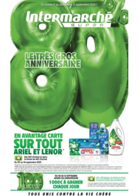 Prospectus Intermarché Super Lapalisse : TF PRE ANNIVERSAIRE