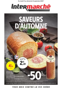 Prospectus Intermarché Super Digoin : S37 - R5 - SAVEURS D'AUTOMNE