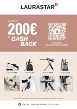 Promos et remises  : Laurastar - Jusqu'à €200 de cashback