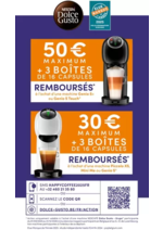 Prospectus Expert : Dolce Gusto - Jusqu'à €50 cashback
