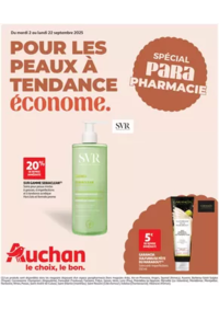 Prospectus Auchan Aussillon : Pour les peaux à tendance économe
