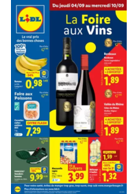 Prospectus Lidl NOGENT SUR SEINE : Découvrez une sélection de vins uniques et de qualités à prix Lidl pour sublimer vos repas