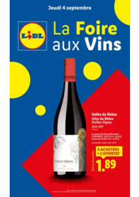 Prospectus Lidl CORBENAY : Jeudi 04/09