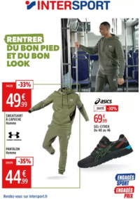 Prospectus Intersport NEUFCHATEL EN BRAY : RENTRER DU BON PIED ET DU BON LOOK
