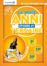 Prospectus E.Leclerc : Anniversaire 1