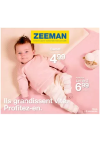 Prospectus Zeeman Lunéville : Ils grandissent vite. Profitez-en.