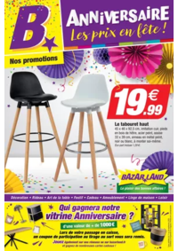 Prospectus Bazarland HIRSON : Catalogue BazaDes prix tout doux pour voir la vie en roserland