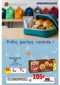 Prospectus CocciMarket AUBIGNY SUR NERE : Prêts, partez, rentrée !