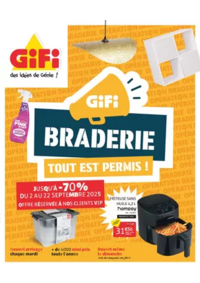 Prospectus Gifi ESTANCARBON : Braderie tout est permis !