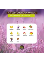 Prospectus Biomonde : Septembre fruits & legumes