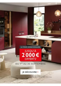 Prospectus Cuisines Schmidt VALENCE : Jusqu'à 2000€* offerts