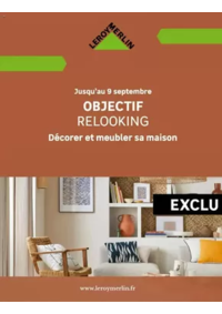 Prospectus Leroy Merlin Vallauris : OBJECTIF RELOOKING