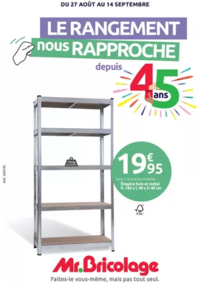 Prospectus Mr Bricolage GISORS : LE RANGEMENT nous RAPPROCHE depuis 45 ans