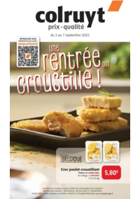 Prospectus Colruyt CHAMPAGNOLE : Une rentrée qui croustille !