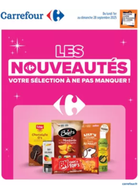 Prospectus Carrefour Drive SAINT POURCAIN SUR SIOULE : LES NOUVEAUTÉS DE SEPTEMBRE