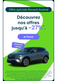 Prospectus Aramis Saint-Germain-en-Laye : Offre spéciale Renault Austral