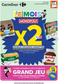Prospectus Carrefour Drive SAINT POURCAIN SUR SIOULE : LE MOIS MONOPOLY !