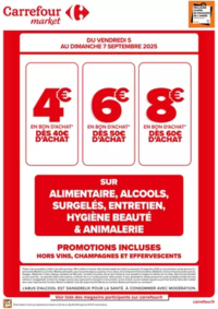 Prospectus Carrefour Drive SEGNY : OPÉRATION BON D’ACHAT