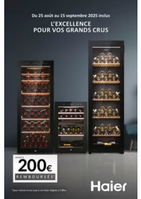Prospectus Boulanger Cesson : OFFRE Haier : jusqu'à 200€ remboursés !