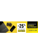 Prospectus 1001 Piles Batteries : -25 % de réduction* sur une sélection de batteries pour appareils électroniques