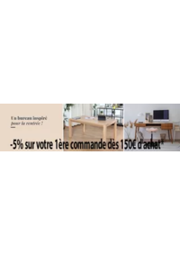 Prospectus 4 Pieds DIJON - QUETIGNY : -5% sur votre 1ère commande dès 150€ d'achat
