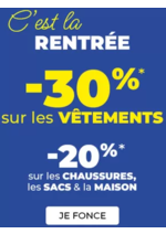 Prospectus Dégriff'Stock : C'est la rentrée !