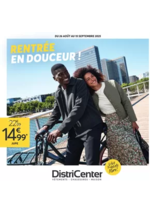 Prospectus distri-center : RENTRÉE EN DOUCEUR!
