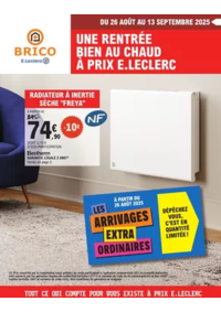 Prospectus Brico E.Leclerc BIARS SUR CERE : Trafic Brico 9
